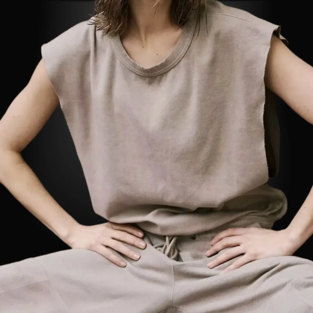DAHLIA - Street Style Solid Lounge Jumpsuit