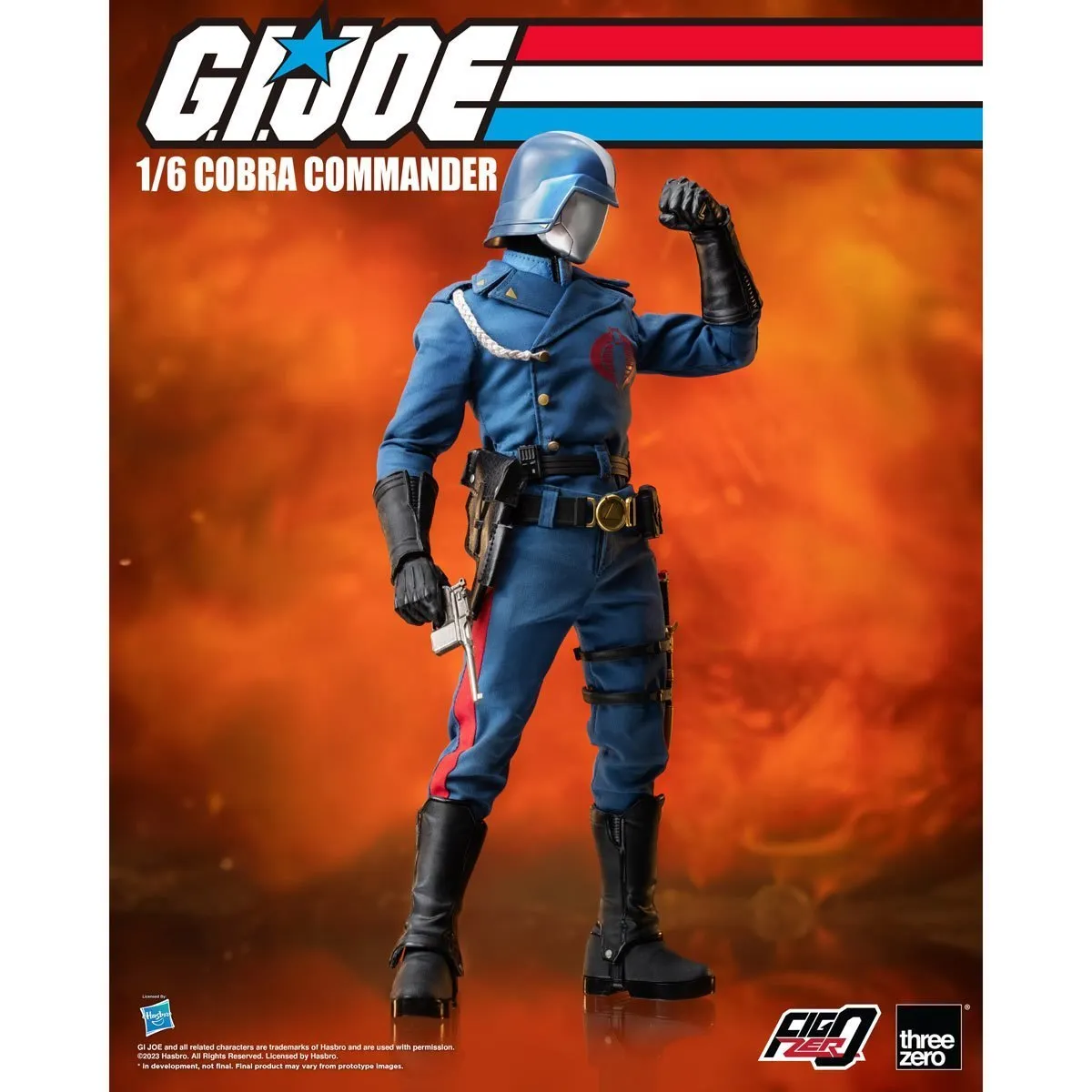 G.I. Joe FigZero Cobra Commander (1/6 Scale)
