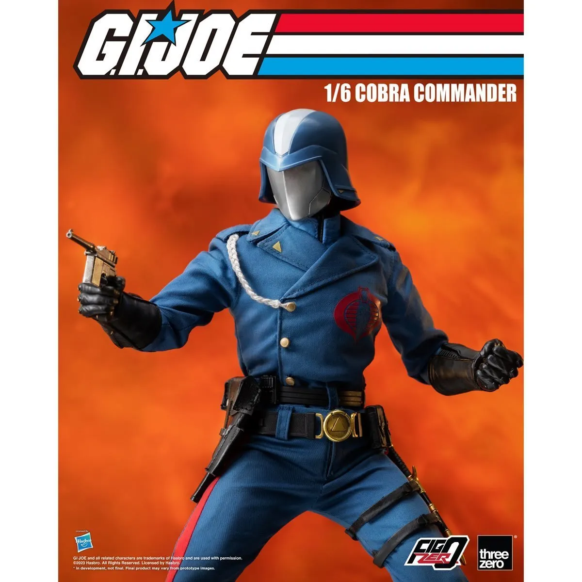 G.I. Joe FigZero Cobra Commander (1/6 Scale)