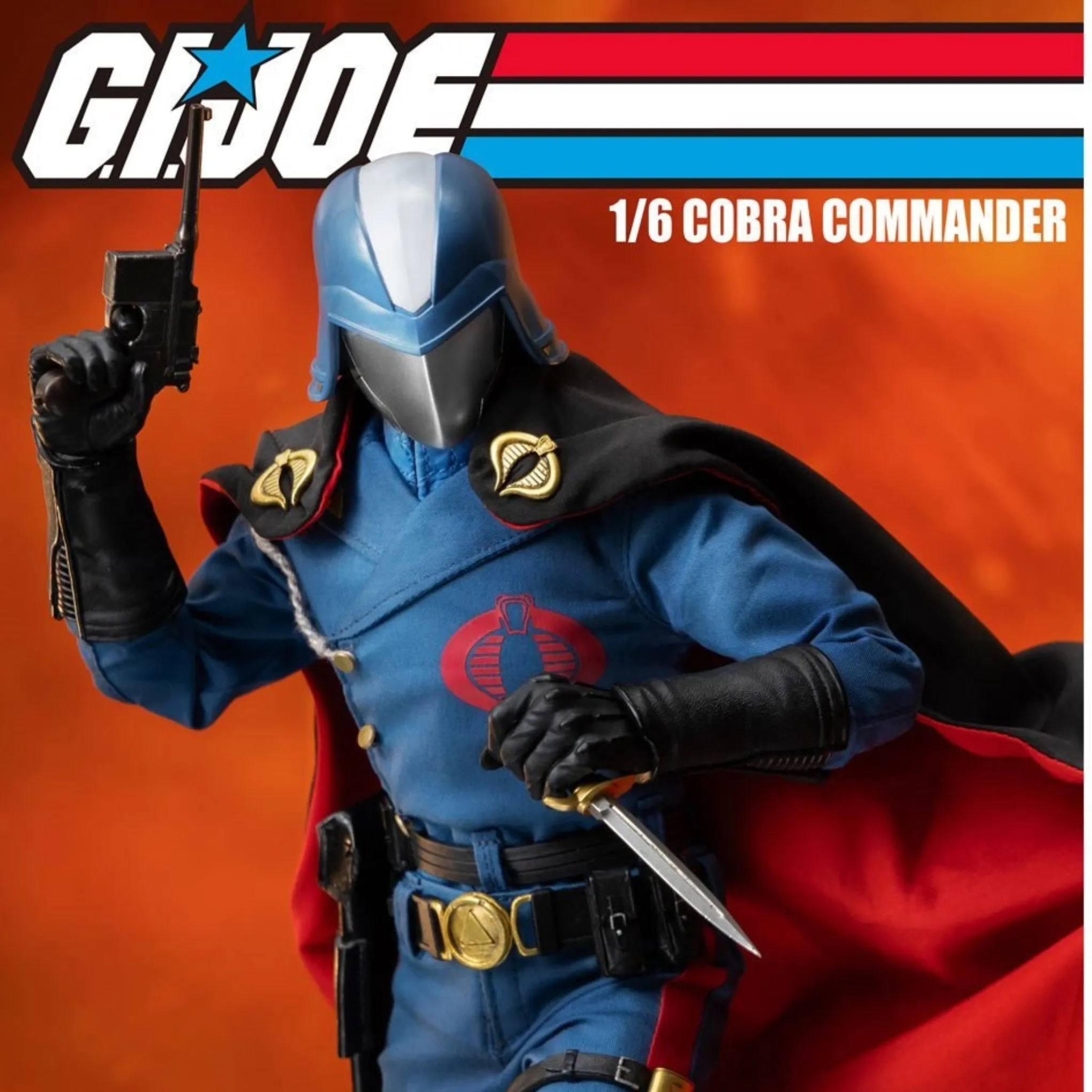 G.I. Joe FigZero Cobra Commander (1/6 Scale)