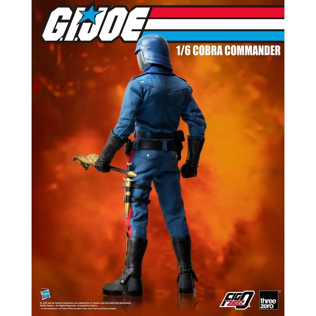 G.I. Joe FigZero Cobra Commander (1/6 Scale)