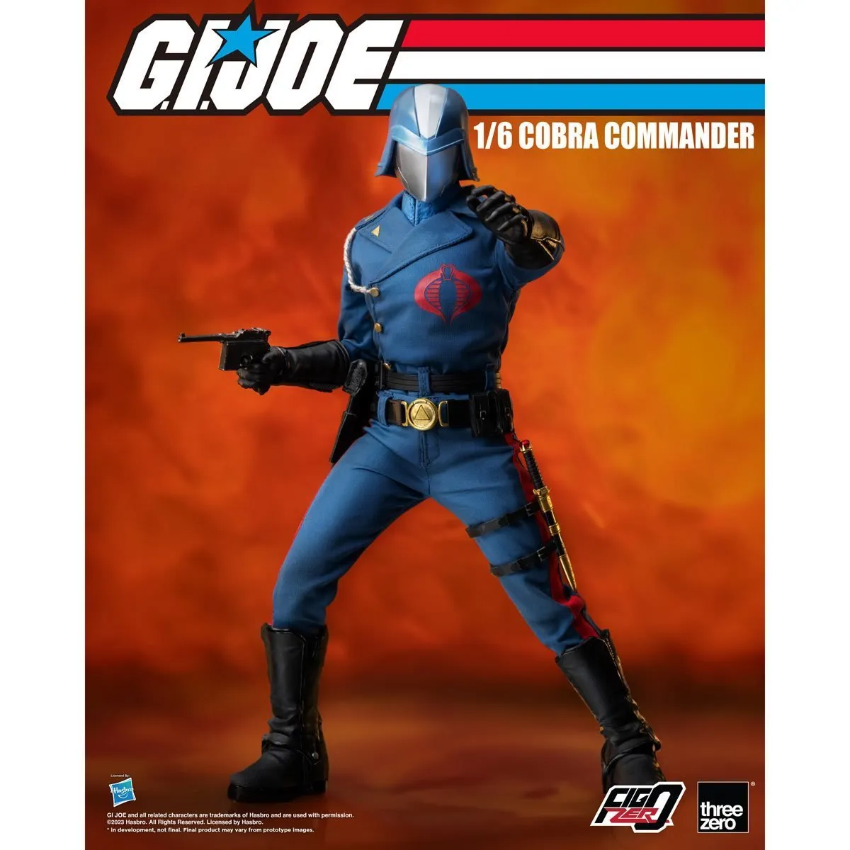 G.I. Joe FigZero Cobra Commander (1/6 Scale)
