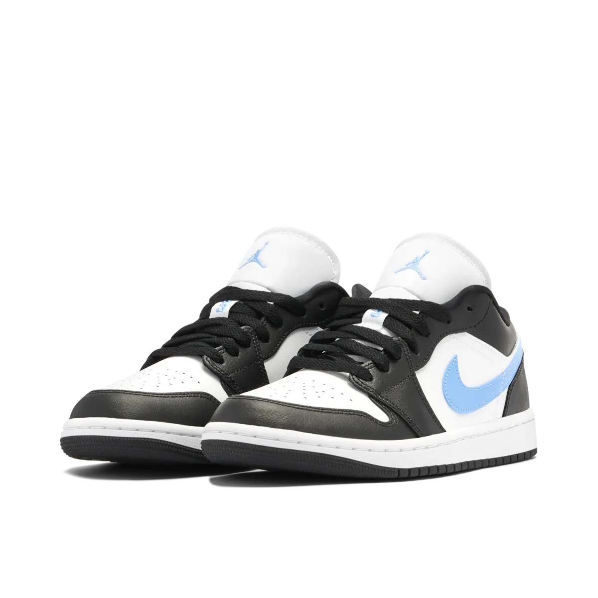 Jordan 1 Low Black University Blue White (W)
