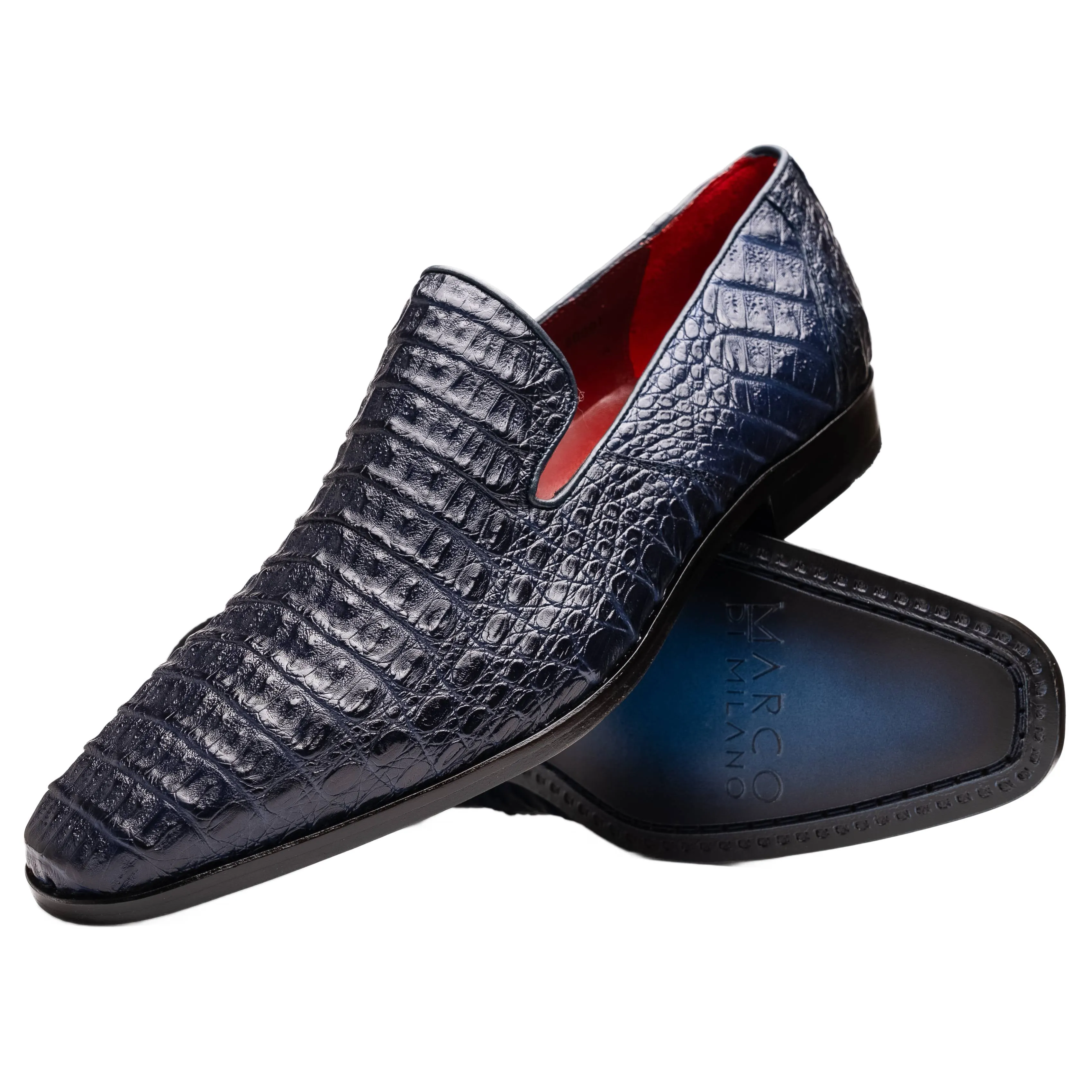 Marco Di Milano Trento Caiman Fuscus Navy