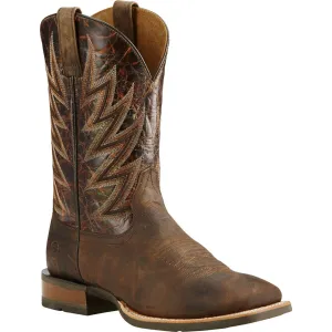 Men's Challenger Branding Iron Western Boots by Ariat 10018695