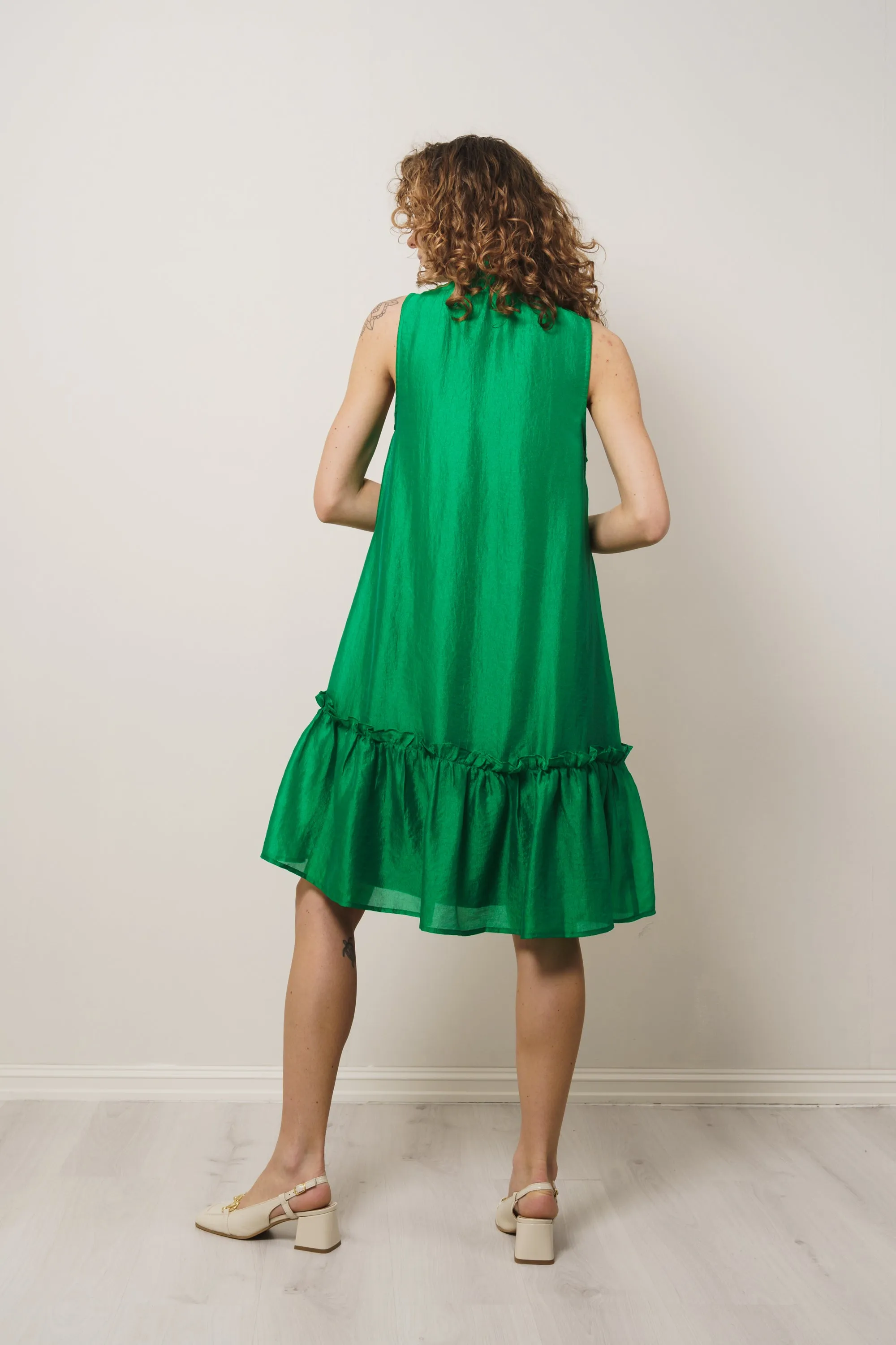 MoniqueCC Halterneck CropDress - Green