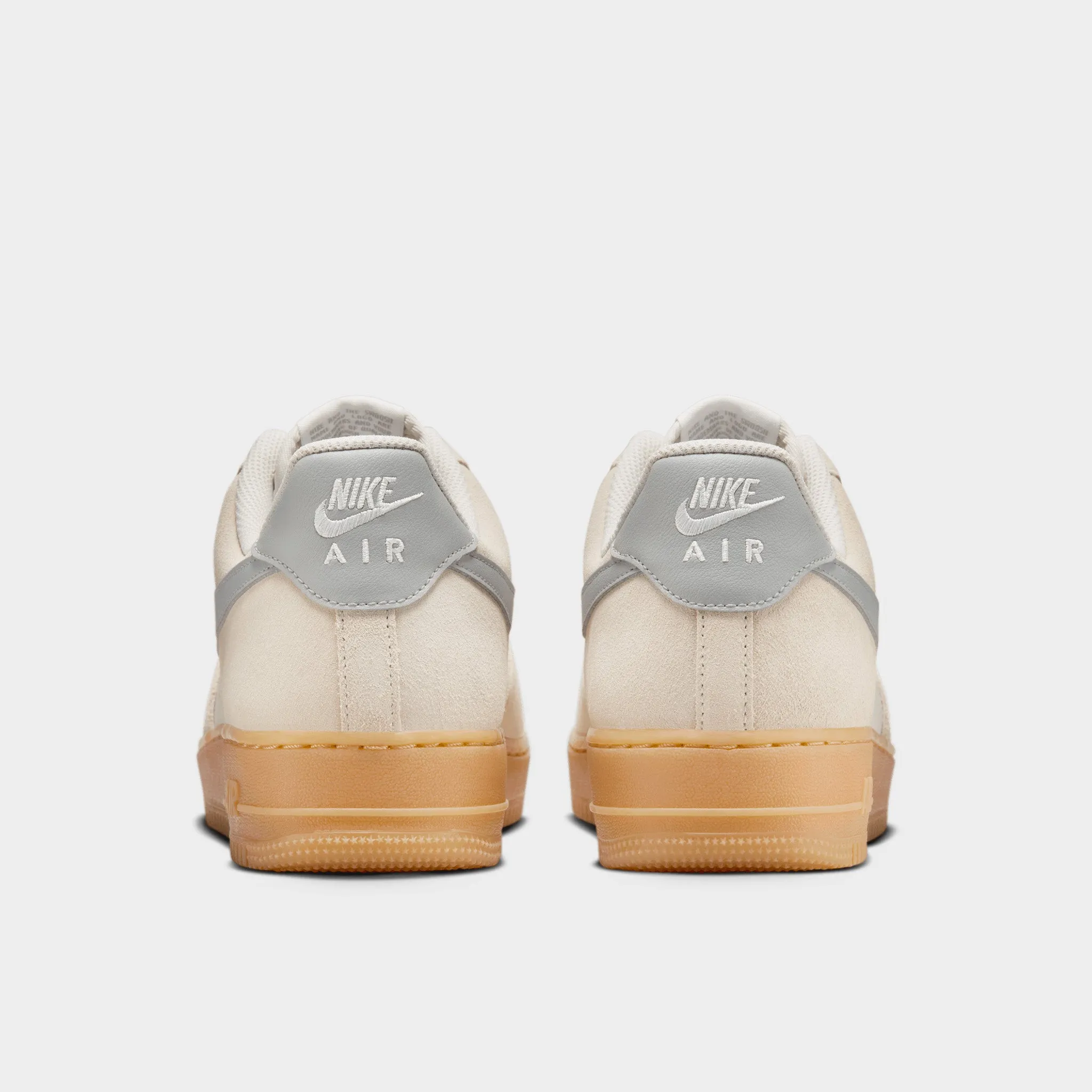 Nike Air Force 1 '07 LV8 ESS  Phantom / Light Smoke Grey - Gum Yellow