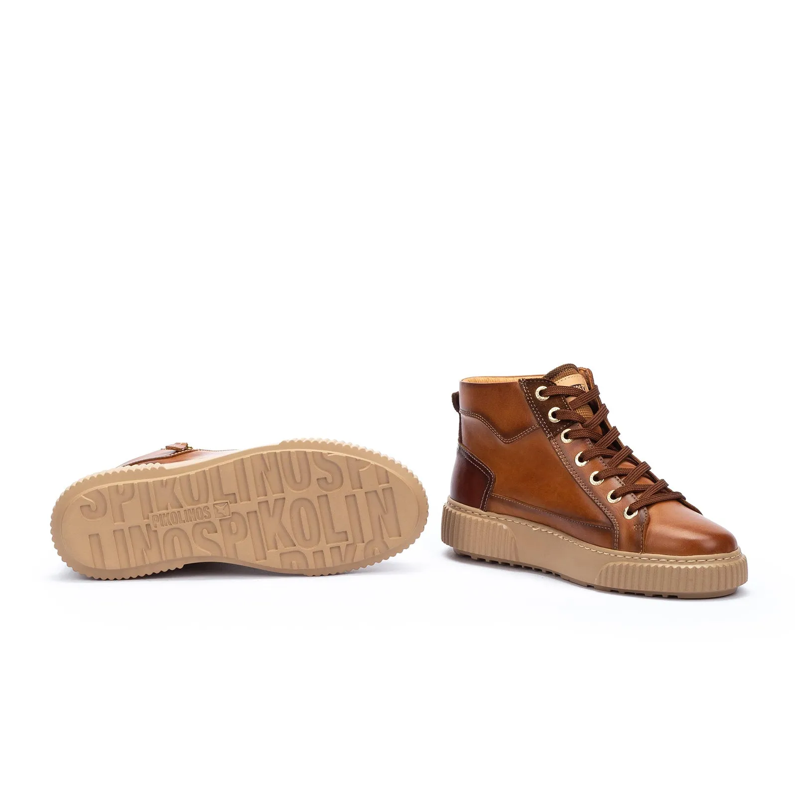 Pikolinos Riells W4Z-8584C3 Mid Sneaker (Women) - Brandy