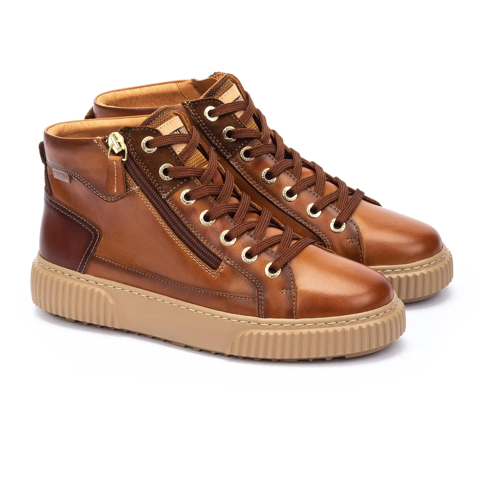 Pikolinos Riells W4Z-8584C3 Mid Sneaker (Women) - Brandy