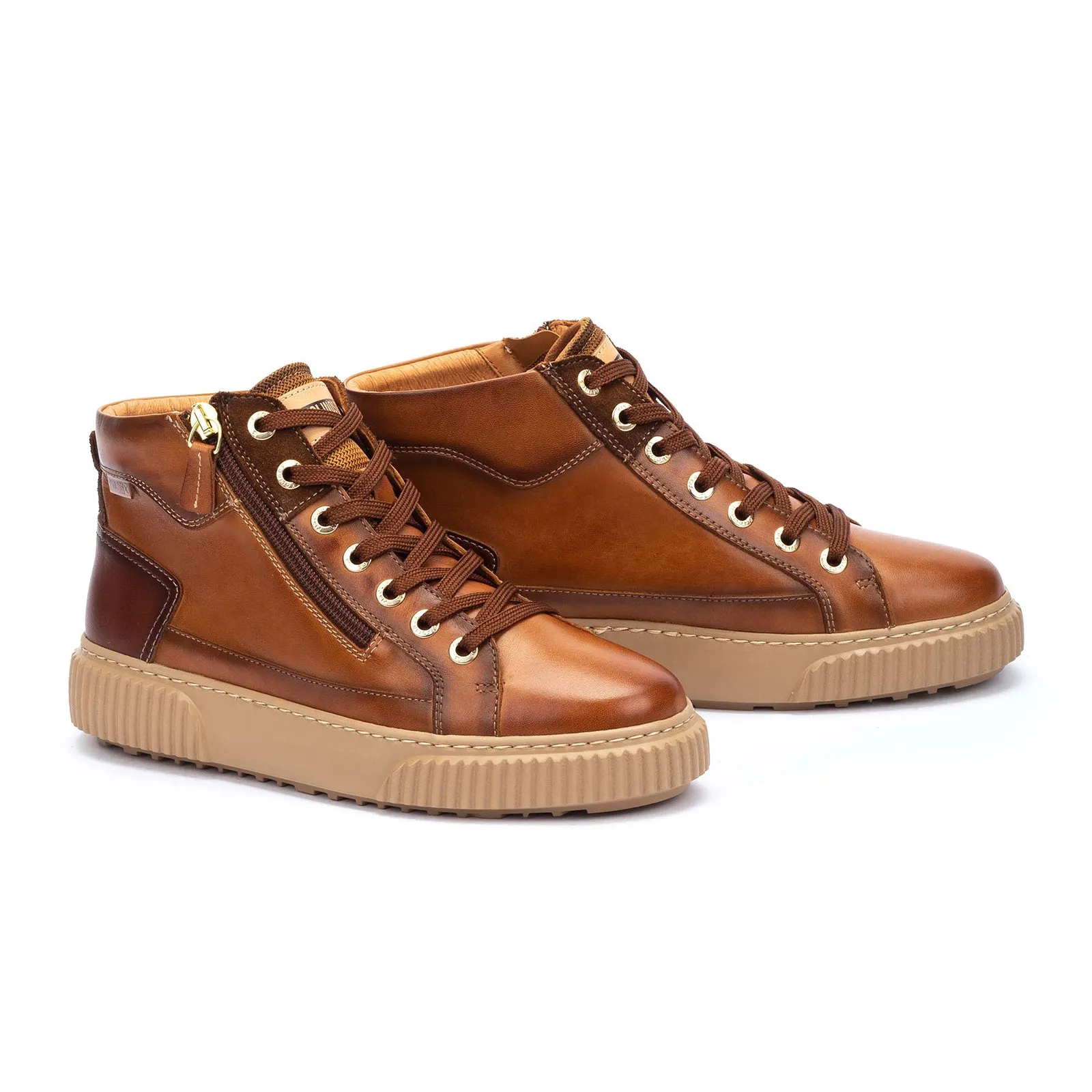 Pikolinos Riells W4Z-8584C3 Mid Sneaker (Women) - Brandy
