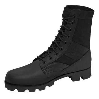 Rothco Jungle Boots - 8 Inch  / Black