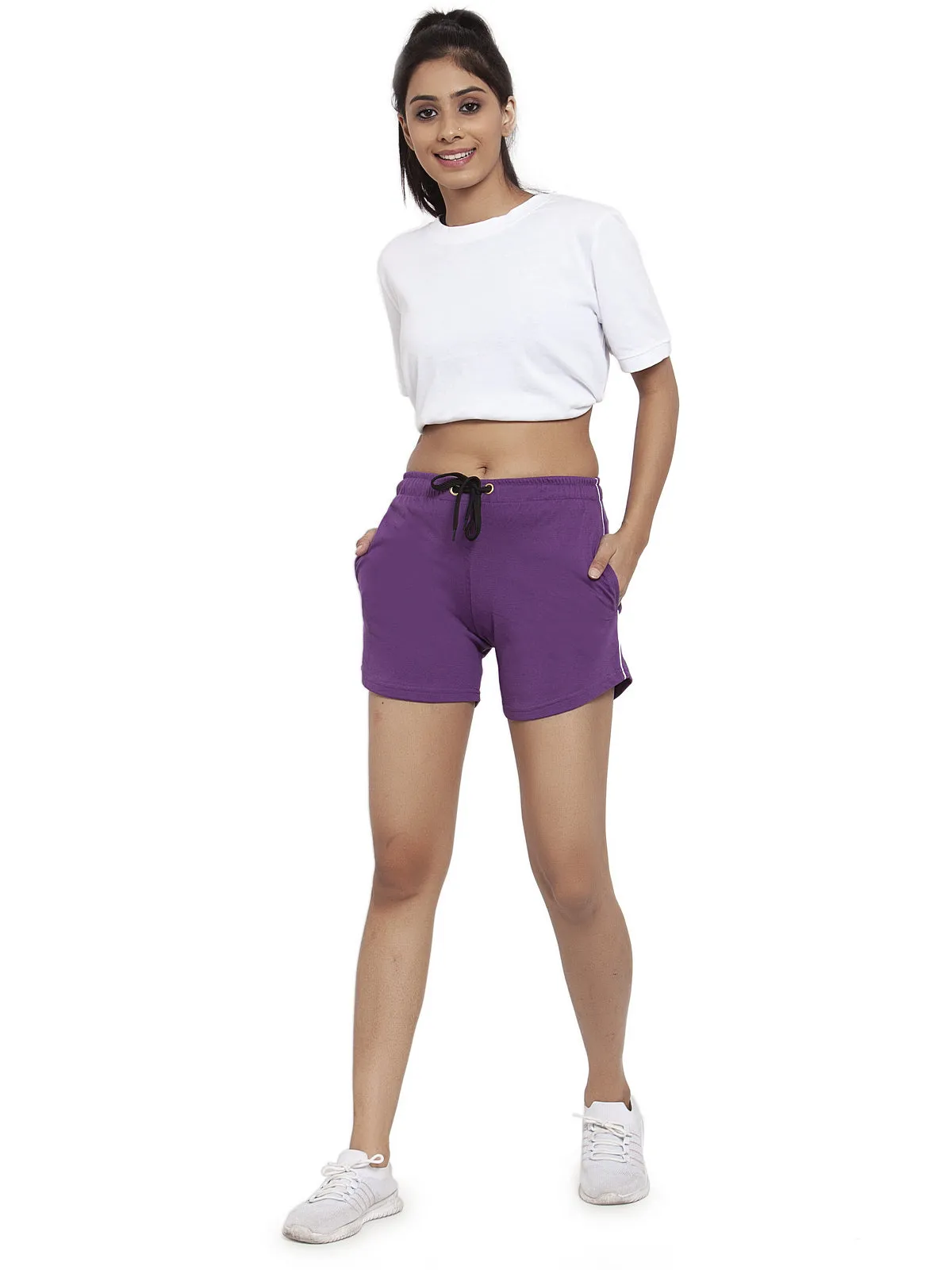 Women's Cotton Regular Shorts