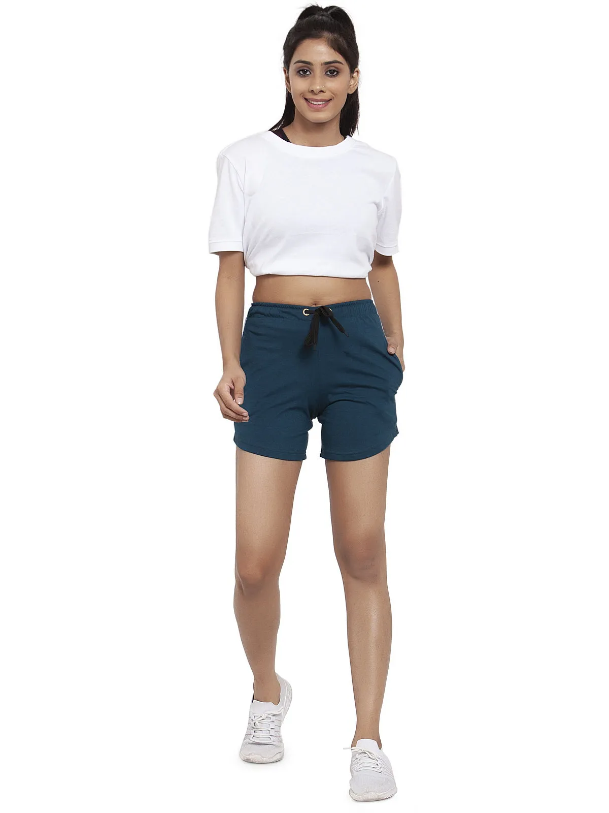 Women's Cotton Regular Shorts