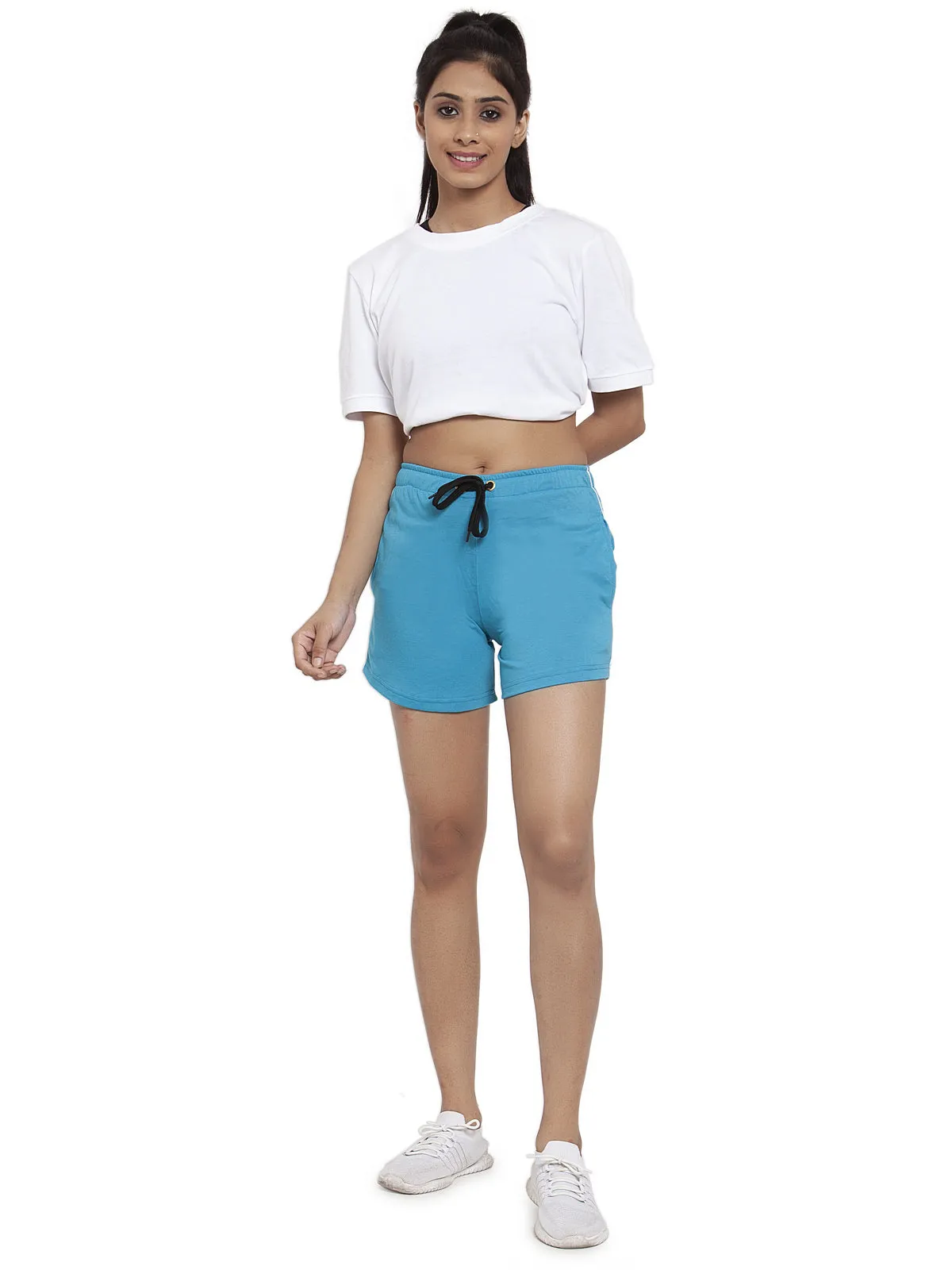 Women's Cotton Regular Shorts