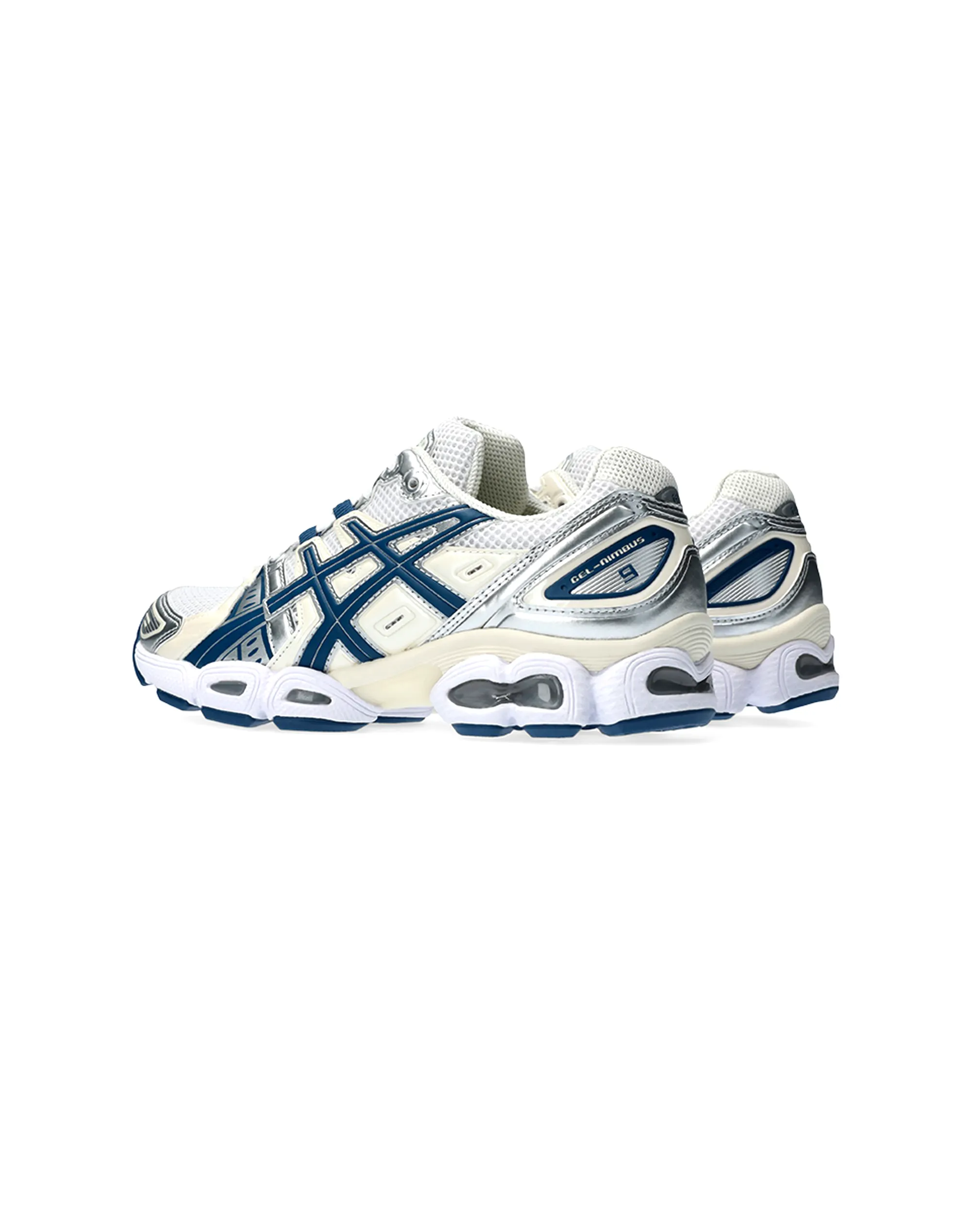 Womens GEL-Nimbus 9 - White / Light Indigo
